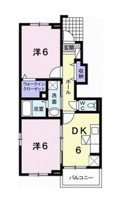 ミニョン・ドゥの間取り画像