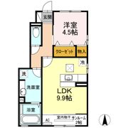 グランド シャイン B棟の間取り画像
