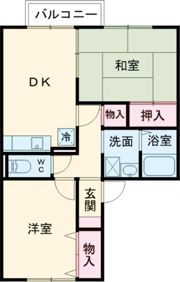 メゾンマルシの間取り画像