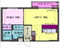 クレセール村崎野Ⅱの間取り画像