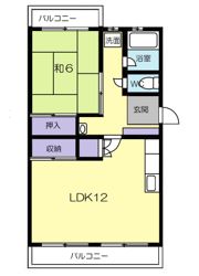 木原マンションの間取り画像