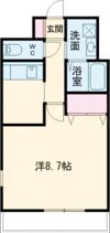 クロノス29新町の間取り画像