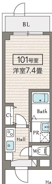 ジェンシア放出の間取り画像