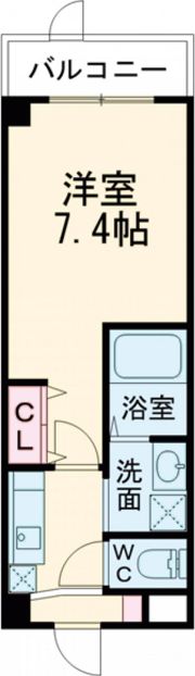 ジェンシア放出の間取り画像