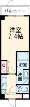 ジェンシア放出の間取り画像