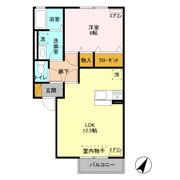 グランジェ Ⅰの間取り画像