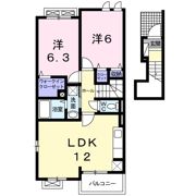 ジェルメ 47 Cの間取り画像