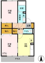 グラシア Aの間取り画像