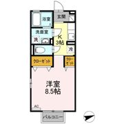 グランモア西本の間取り画像
