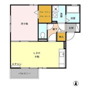 カラコレスの間取り画像