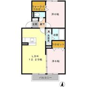 ガーデン スクエア Bの間取り画像