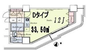 HF駒沢公園レジデンスTOWERの間取り画像
