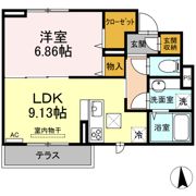 プランドール西武の間取り画像