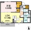 プランドール西武の間取り画像