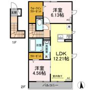 プランドール西武の間取り画像