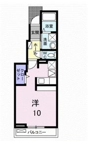 クレセント参番館の間取り画像