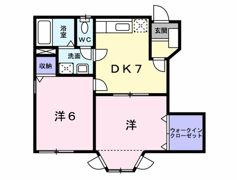 エントピア・ハイム Aの間取り画像
