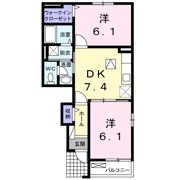 クレストールKⅡの間取り画像