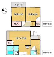 富士見2丁目戸建の間取り画像