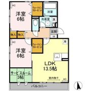 Welsh Villa Ⅰ棟の間取り画像