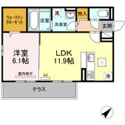 ネクサス黒髪アベニューの間取り画像