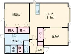コーポハウディの間取り画像