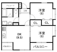 ユーフォルムⅡの間取り画像