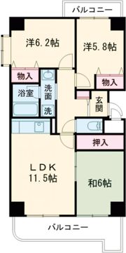 プライムヒル藤井寺の間取り画像