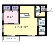ボナールディアスの間取り画像