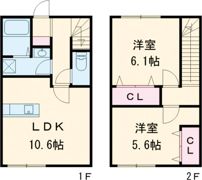 カーサ八女の間取り画像
