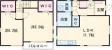パルティールメゾンⅡの間取り画像