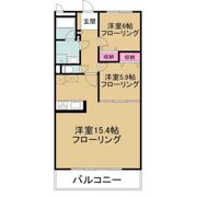 アーバンポイント三好IIの間取り画像