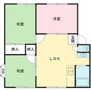 アークビラK Cの間取り画像
