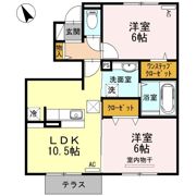 AQUA TERRACEの間取り画像