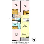マニフィークの間取り画像