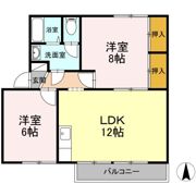 ファミールⅠ A棟の間取り画像