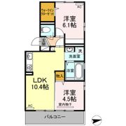 オッツセンチュリー長府 B棟の間取り画像