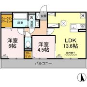 アリビオ伊敷の間取り画像