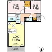 アリビオ伊敷の間取り画像