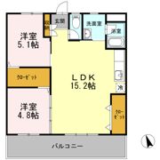 テラスヴェルデの間取り画像