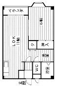 ドリーミング江口Bの間取り画像