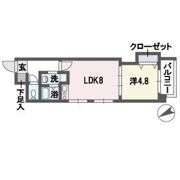 グラヴィス平尾の間取り画像