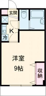 コーポNAOの間取り画像