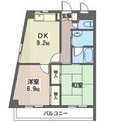 マンション田島の間取り画像