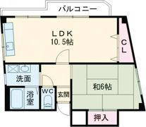 OKハイツ2号館の間取り画像