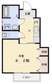メルシーの間取り画像