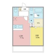 ジュネス幸心の間取り画像