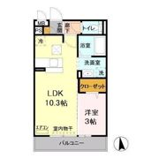 メリーパレスの間取り画像