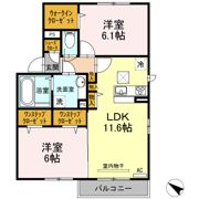 ブリリアントⅡの間取り画像