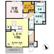エレンシア風間 Bの間取り画像